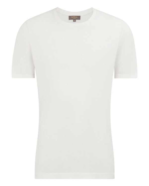 N.peal Women's Cotton T-Shirt In White