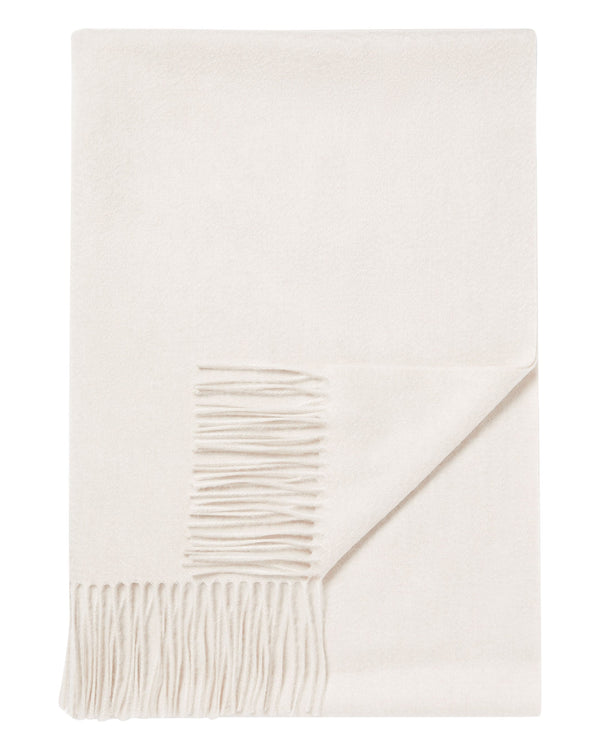 n.peal Women's Woven Cashmere Shawl In Ecru White