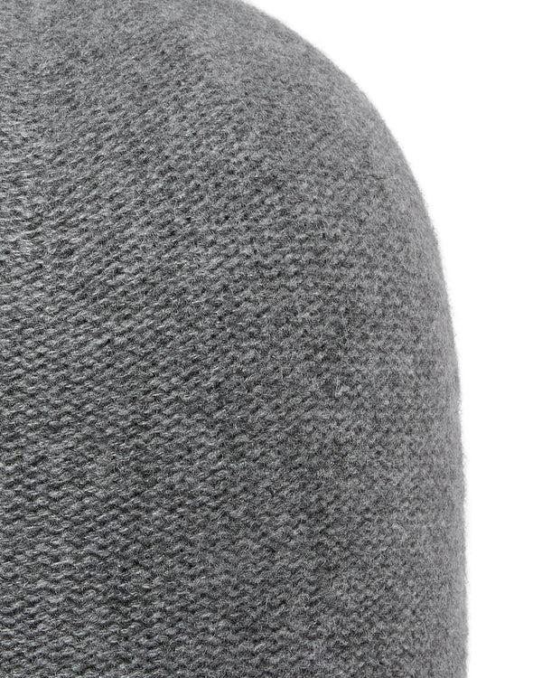 N.peal Unisex Double Layer Cashmere Beanie In Elephant Grey