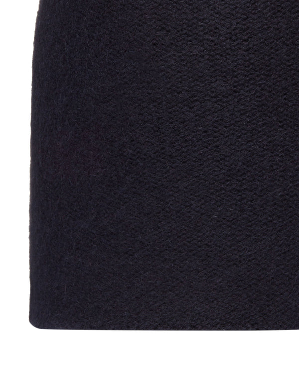 N.peal Unisex Double Layer Cashmere Beanie In Navy Blue