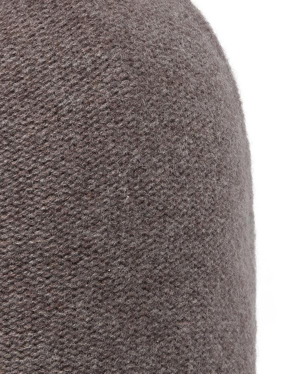 N.peal Unisex Double Layer Cashmere Beanie In Otter Brown