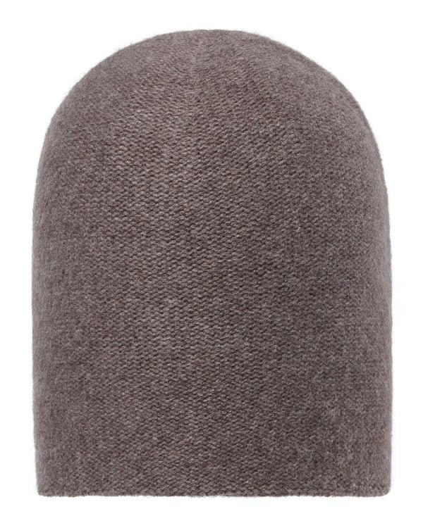 n.peal Unisex Double Layer Cashmere Beanie In Otter Brown