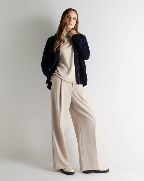 N.peal Women's Kensington Cashmere Cardigan In Navy Blue