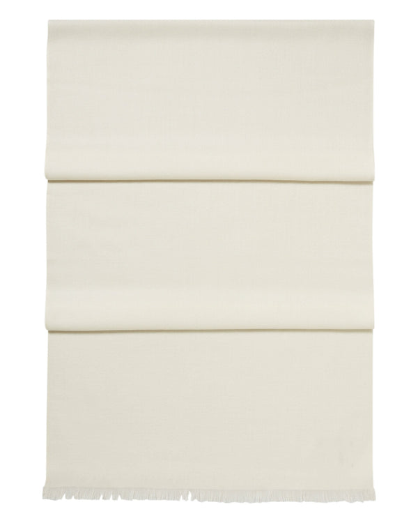 n.peal Women's Pashmina Cashmere Stole In New Ivory White