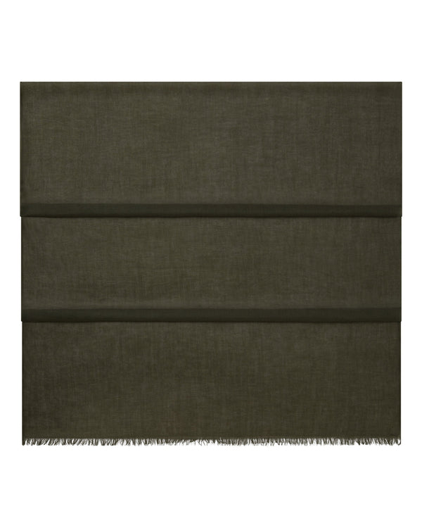 n.peal Women's Ultrafine Pashmina Cashmere Shawl In Arabica Khaki Green