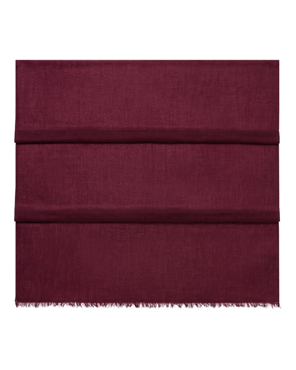 n.peal Women's Ultrafine Pashmina Cashmere Shawl In Bordeaux Red