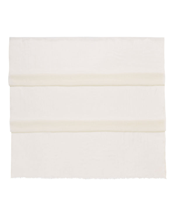 n.peal Women's Ultrafine Pashmina Cashmere Shawl In White Lux