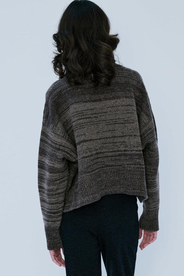 Nackiyé Icebreaker Cashmere Cardigan Chocolate Melange