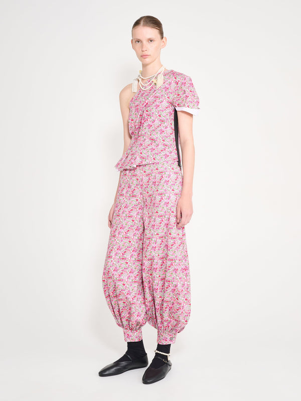 Nackiyé Athina Top Pink Flower Explosion