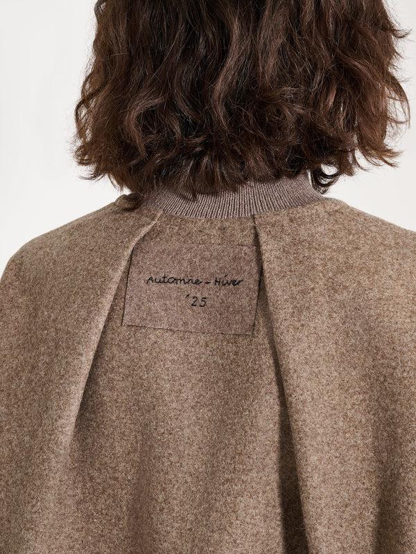 Nackiyé Aviator Jacket Cappucino