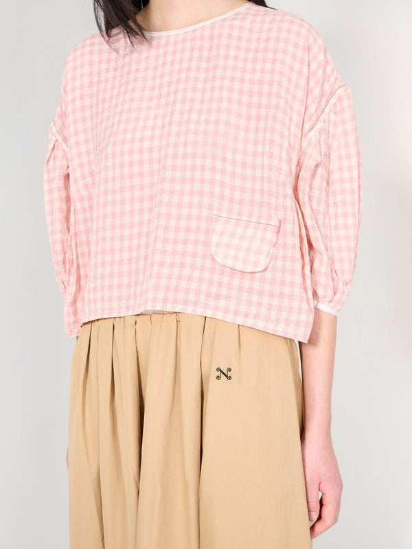 Nackiyé Baby Love Blouse Vichy Rose