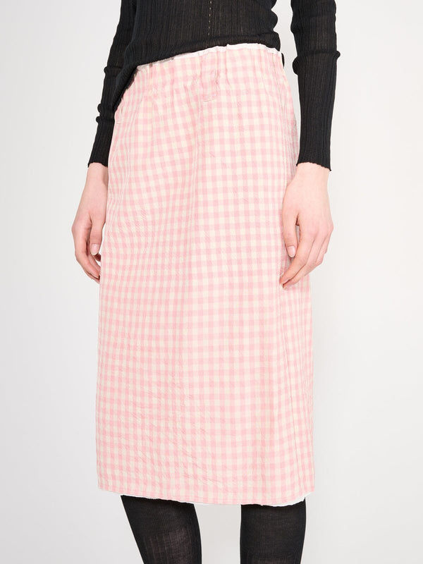 Nackiyé Crayon Skirt Vichy Rose