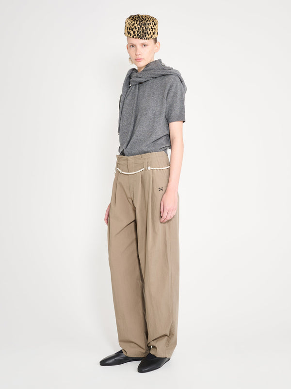 Nackiyé Dylan Pants Khaki Brown