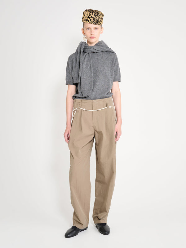 nackiyé Dylan Pants Khaki Brown