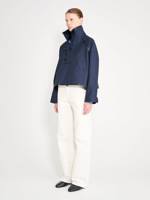 Nackiyé Fisherman Overcoat Marine