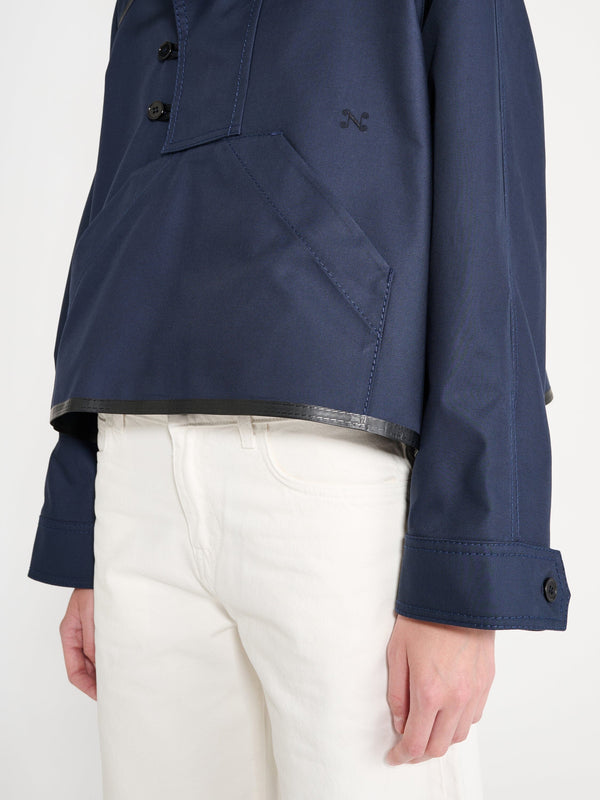 Nackiyé Fisherman Overcoat Marine