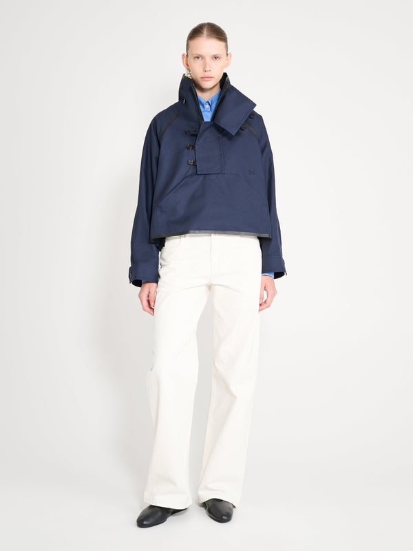 nackiyé Fisherman Overcoat Marine