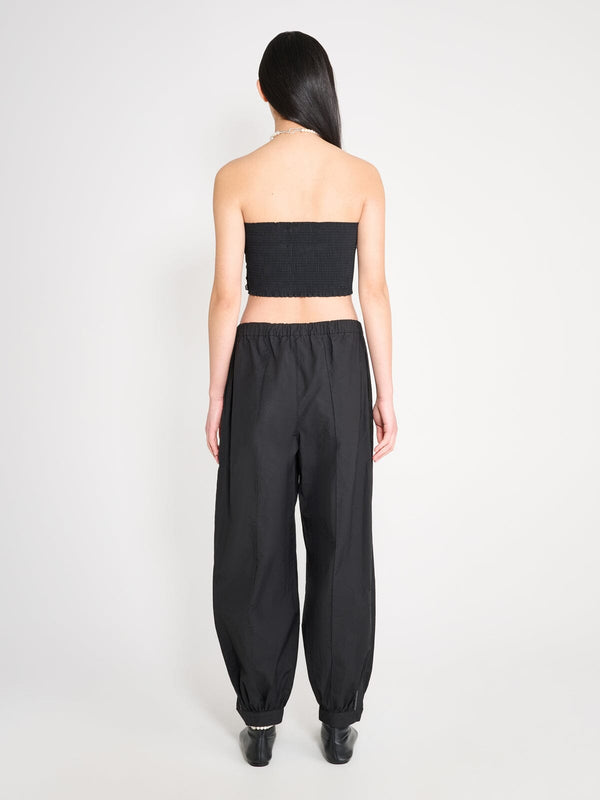 Nackiyé Flower Explosion Noir Organza