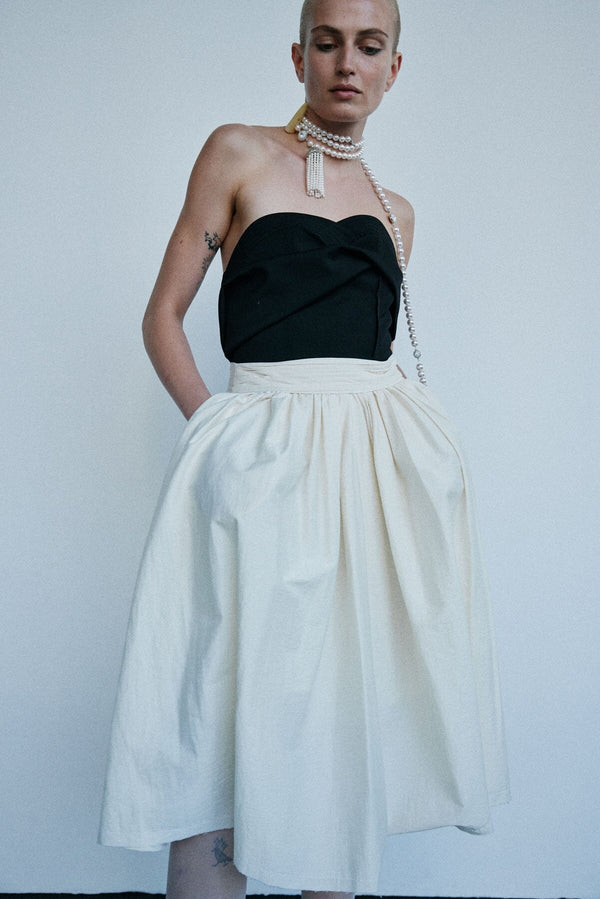 Nackiyé Forbidden Bustier Top Noir