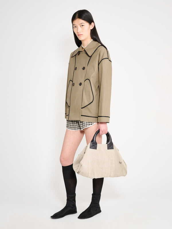 Nackiyé Francoise Coat Khaki