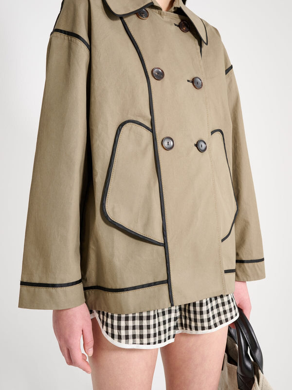 Nackiyé Francoise Coat Khaki