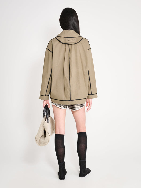 Nackiyé Francoise Coat Khaki