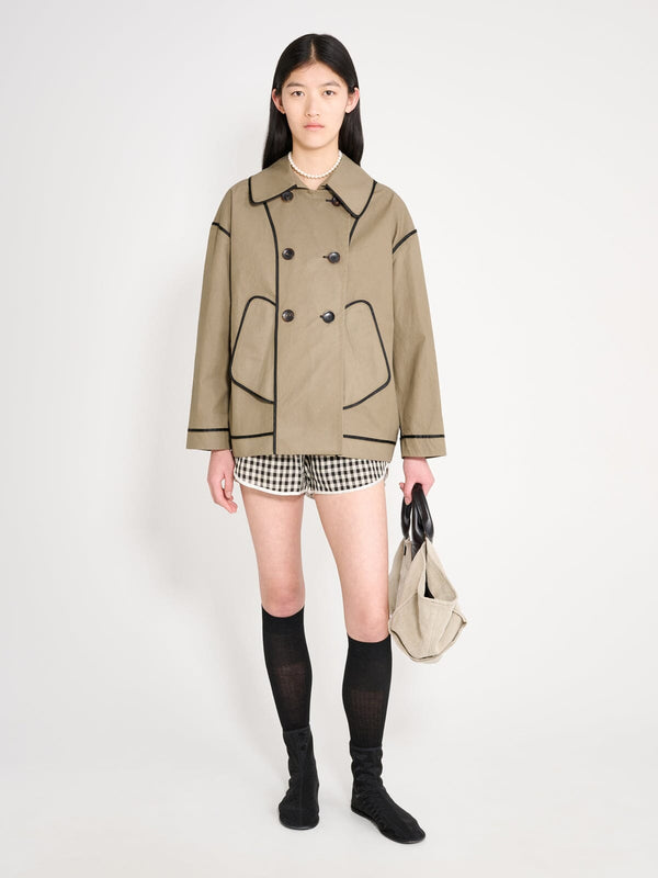 nackiyé Francoise Coat khaki