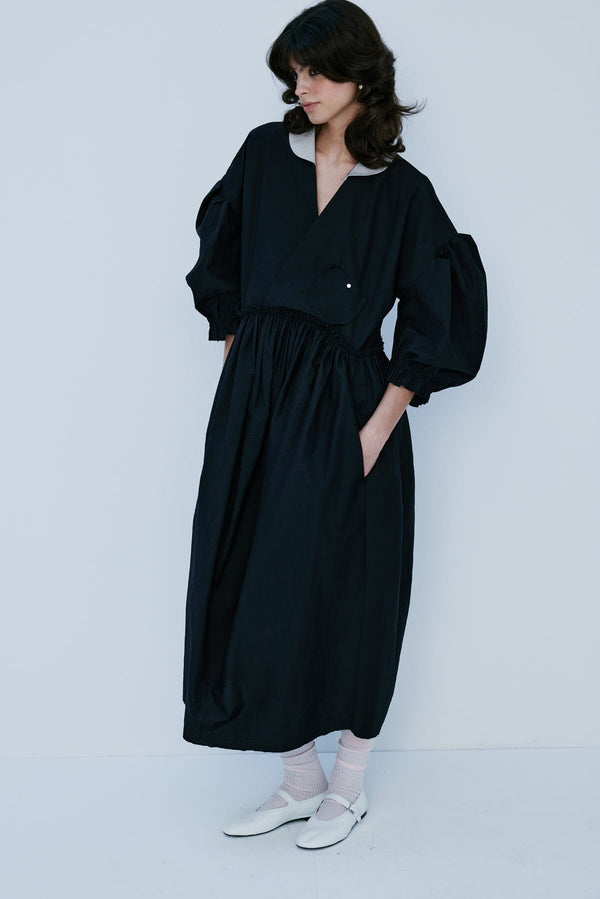 nackiyé Ginza Dress Noir