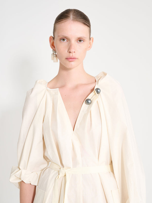 Nackiyé Grand Bazaar Dress Ecru