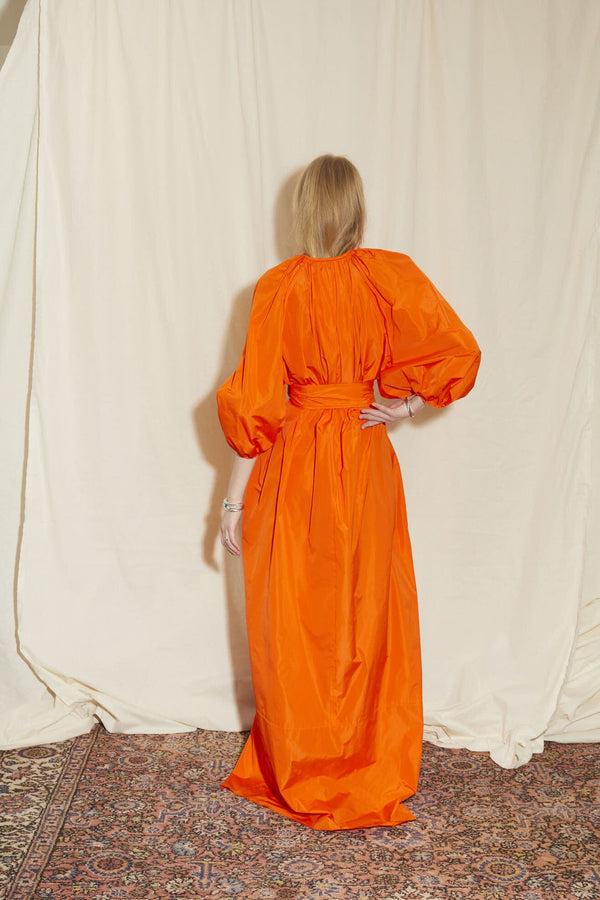 Nackiyé Grand Bazaar Maxi Gown Tangerine