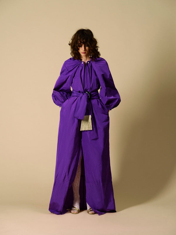 Nackiyé Grand Bazaar Maxi Gown Violet