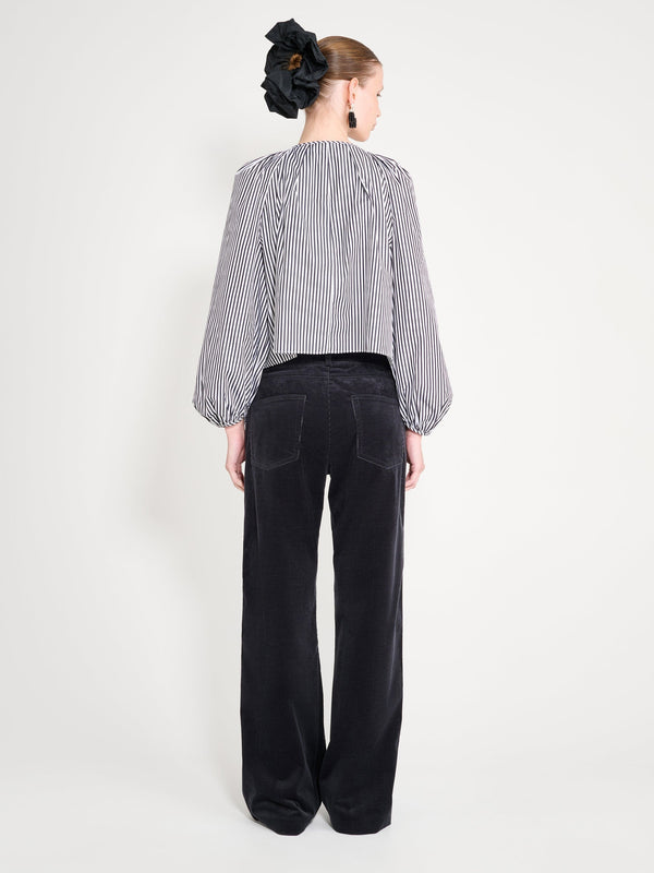 Nackiyé Grand Bazaar Mini Top B/W Stripe