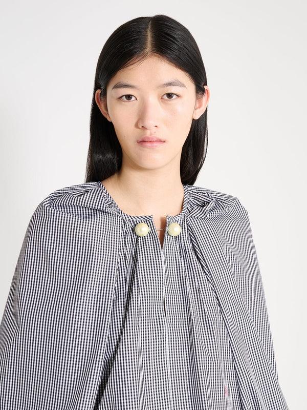 nackiyé Grand Bazaar Mini Top Vichy Noir