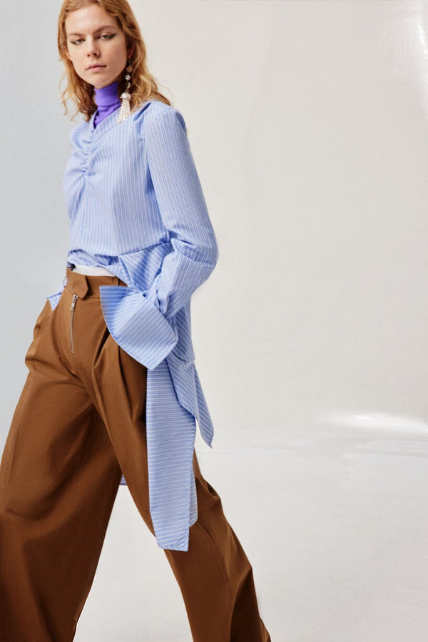 Nackiyé Head Over Heels Shirt Sky Stripe