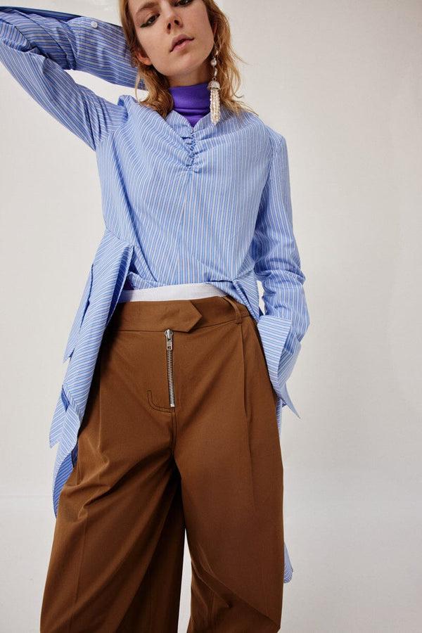 nackiyé Head Over Heels Shirt Sky Stripe