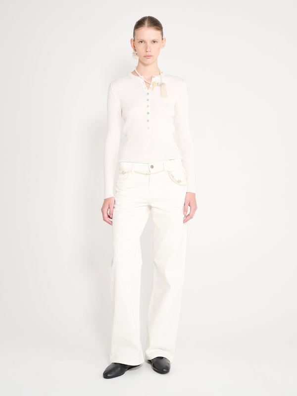 nackiyé Insider Knit Top Kaimak