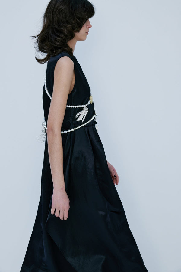 Nackiyé Into My Arms Dress Noir