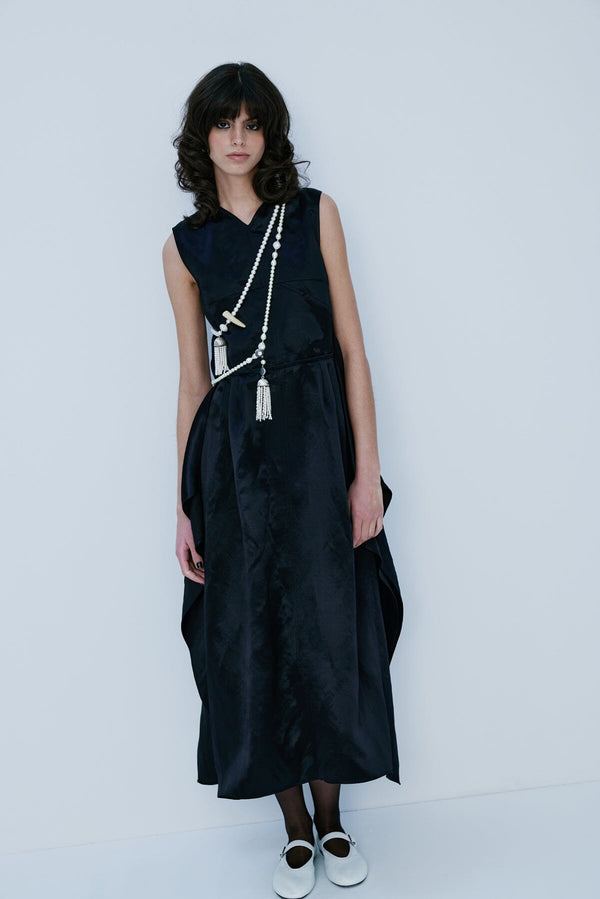 Nackiyé Into My Arms Dress Noir