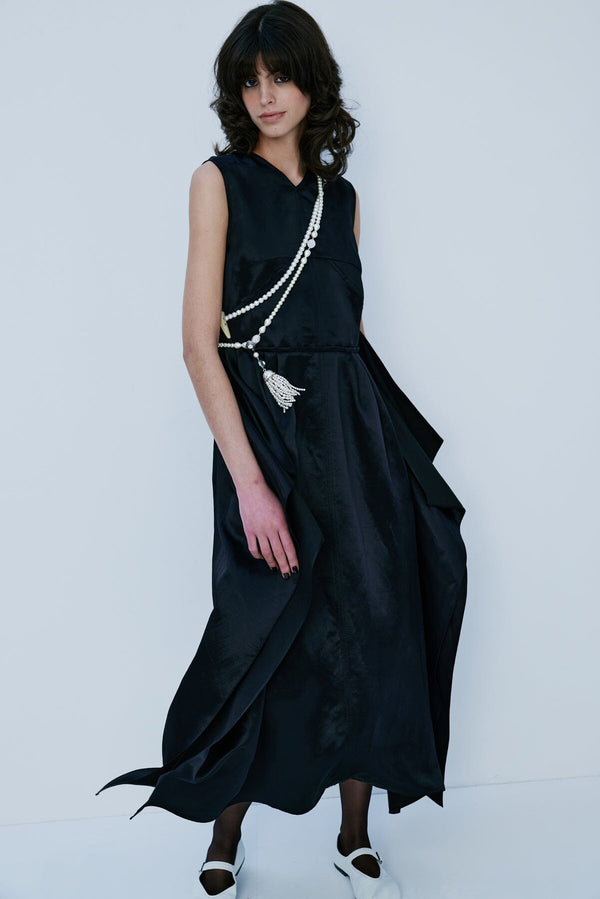 nackiyé Into My Arms Dress Noir