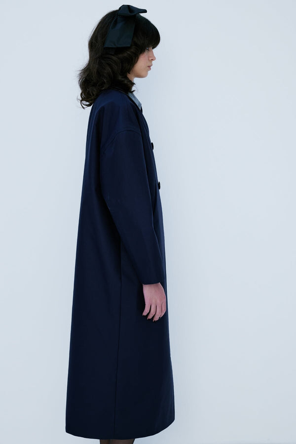 Nackiyé Jacqueline Coat Marine