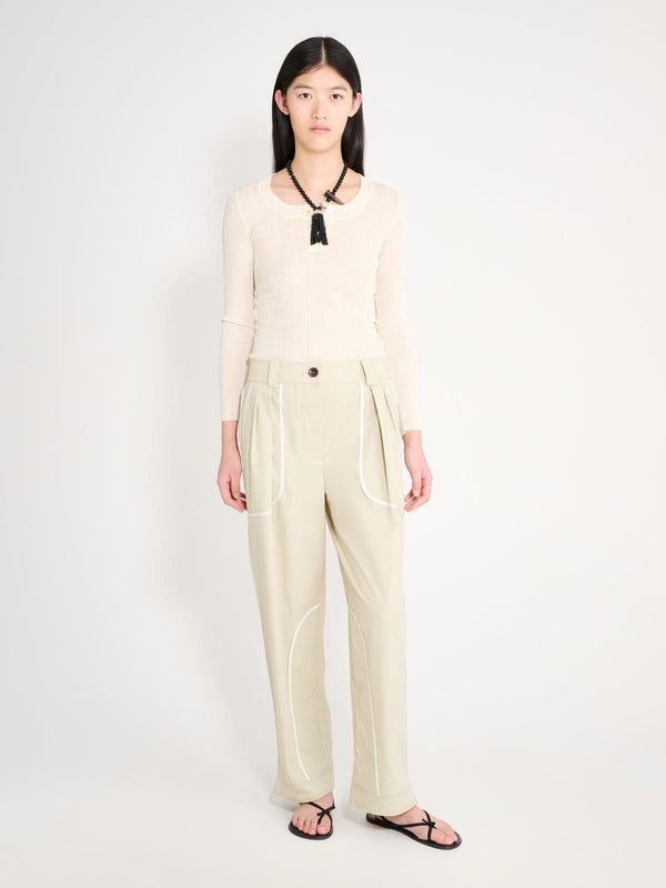 nackiyé Le Weekend Pants Sea Green