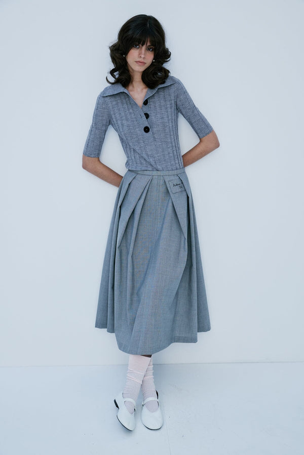 Nackiyé Little Darling Skirt Smoke
