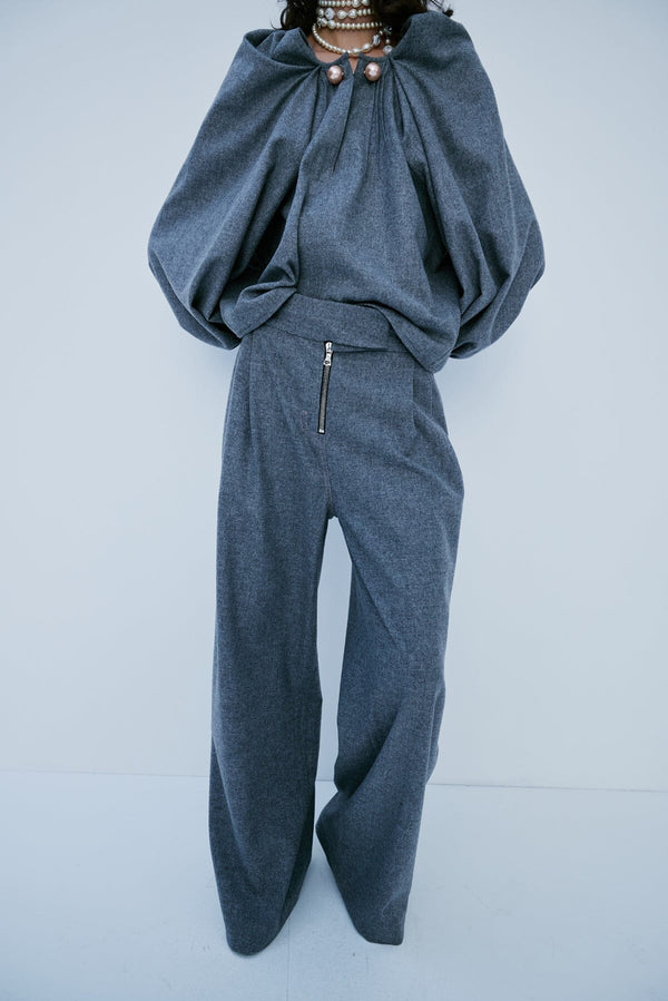 Nackiyé Loose Change Pant Istanbul Fog