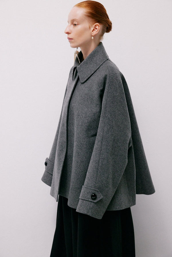 nackiyé Magnificent Coat Fog