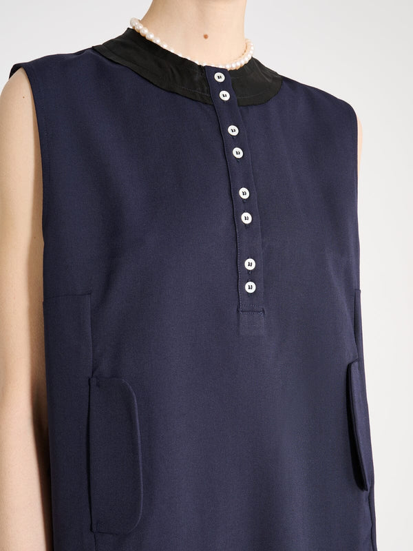 Nackiyé Match Point Dress Navy