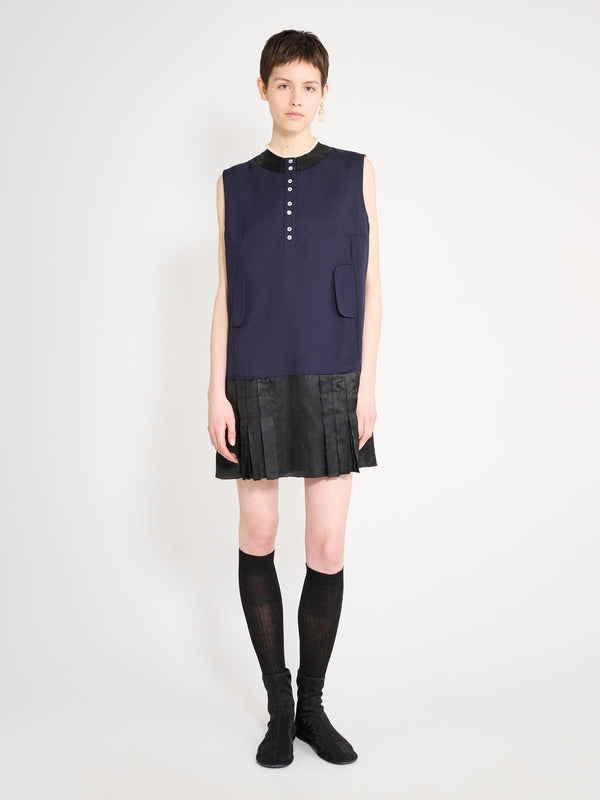 nackiyé Match Point Dress Navy