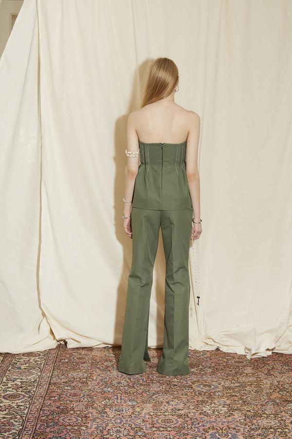 Nackiyé Maxim Bustier Turkish Sage