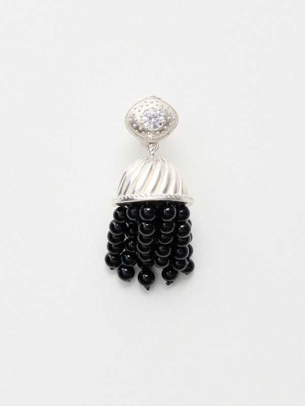 nackiyé Midi Nackiyé Onyx Earring Black