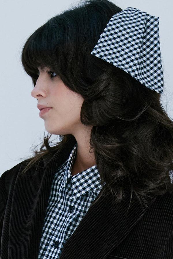 Nackiyé Miss Bow Tie Vichy Noir