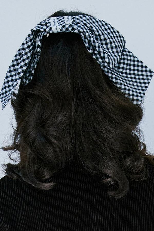 nackiyé Miss Bow Tie Vichy Noir